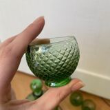 Carafe and polished glasses Made in Italy