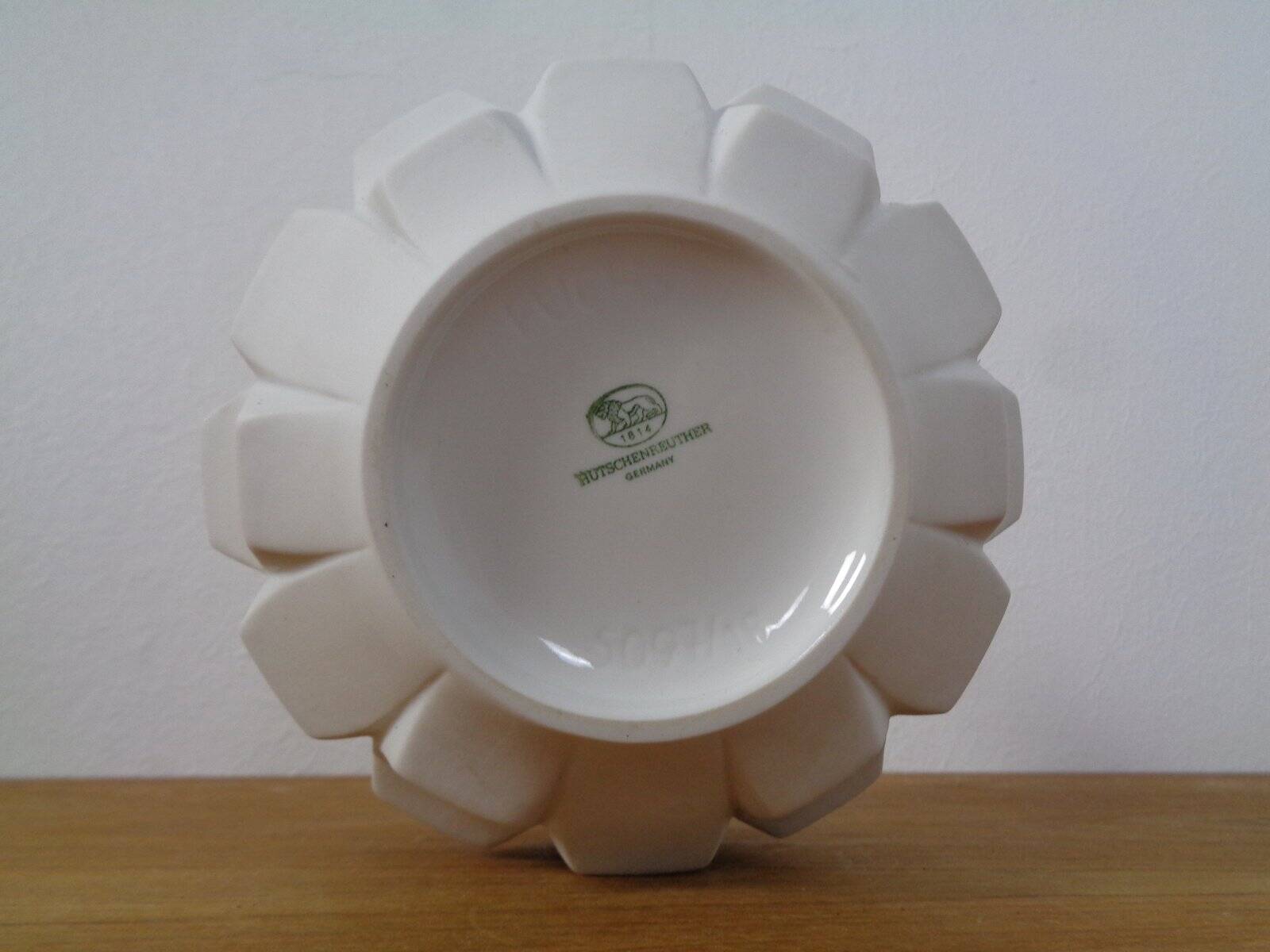 Mid-Century Artichoke Op Art Vase from Hutschenreuther, Germany, 1960s
