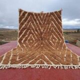 Traditional handmade beni ourain rug size 150 x 250 cm