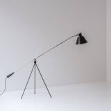 Early ‘Magneto’ floor lamp by H. Fillekes for Artiforte, The Netherlands 1954.