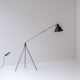Early ‘Magneto’ floor lamp by H. Fillekes for Artiforte, The Netherlands 1954.