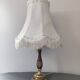 Lampe pied bronze ciselé