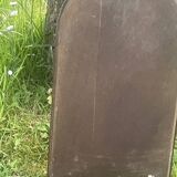 Old molded wooden mirror