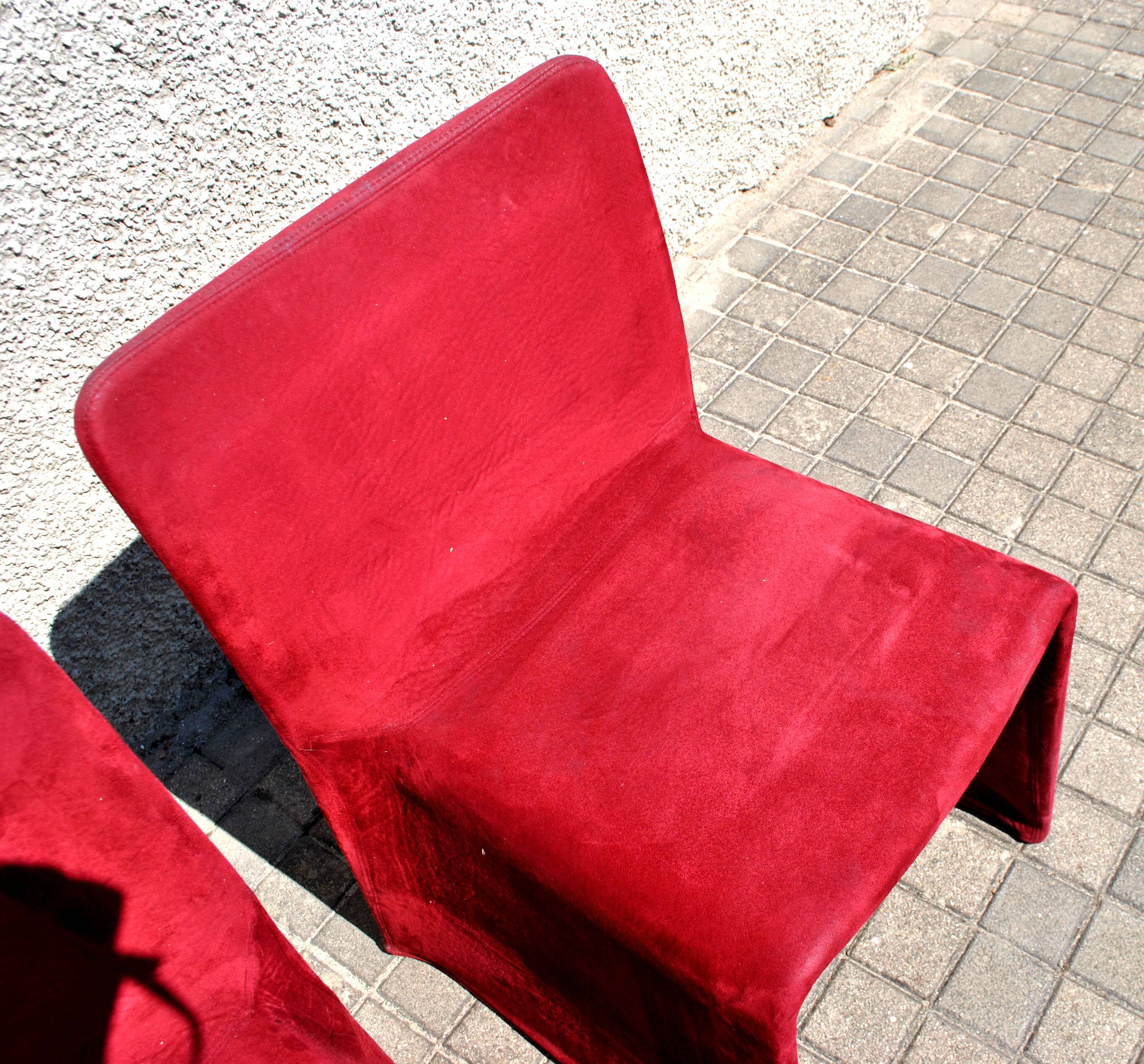 Set of 2 Glove DESIGN chairs Patricia Urquiola vintage 2005 MOLTENI & Cie