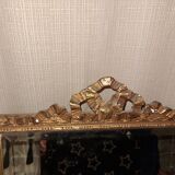 Old horizontal mirror trumeau.