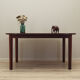 Table en palissandre, design danois, années 1970, fabriquée au Danemark