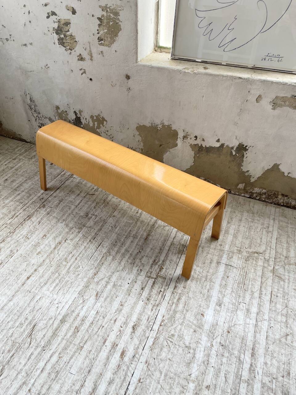 Vintage Ikea Ehlén Johansson bench 2000