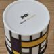 Set of 4 Mondrian design mugs