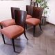 Set of 4 Lollipop Dining Chairs H-214 by Jindřich Halabala