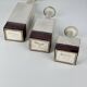 Rare Bruno Gambone Ceramic Monofiore Vase Trio, Italy – Mid-20th Century