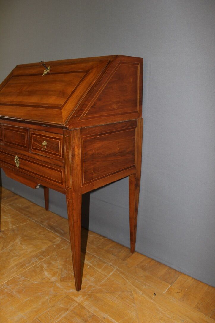 Louis XVI period slant-front desk