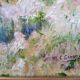 Impressionist oil on panel, spring landscape, signed, framed