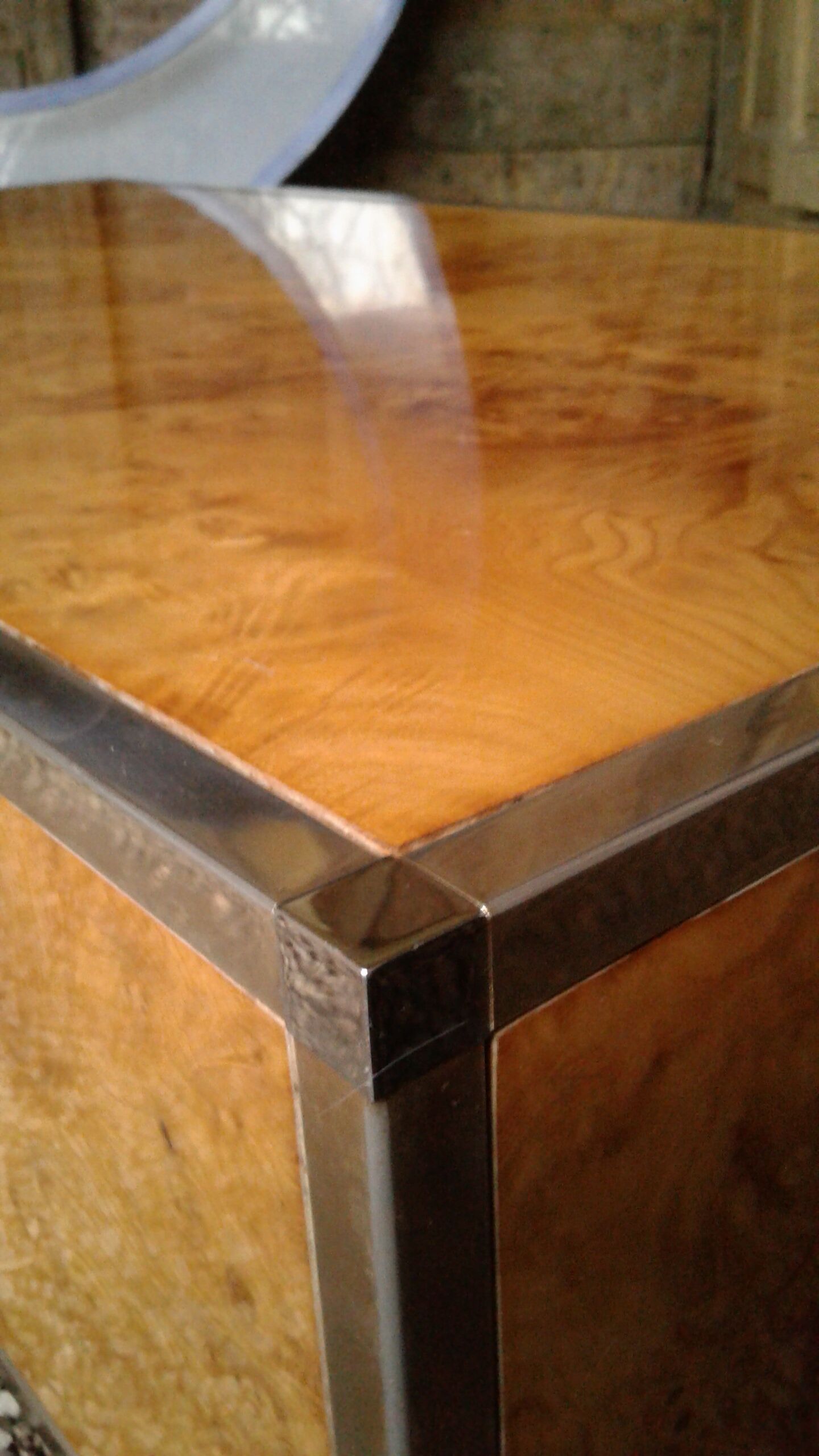 Coffee table Magnifier to Elm, 1970.