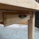 Table de ferme en chêne