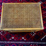 Rattan coffee table