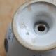 Old crocus pot in blue earthenware | Saint-Uze flower holder in REVOL style