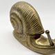 "XXL" brass snail – Germany, 1970s