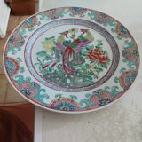 Asian plate in Chinese porcelain