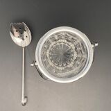 Ice bucket with handle and spoon