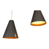 Pair of metal tapered suspensions