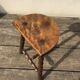 Tabouret tripode vintage