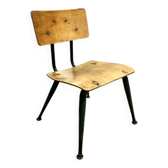 Vintage American school chair from the 60s
