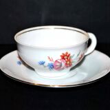 CPN, Vintage porcelain flower cup - Luxury Porcelain La Compagnie Nationale de Porcelaine