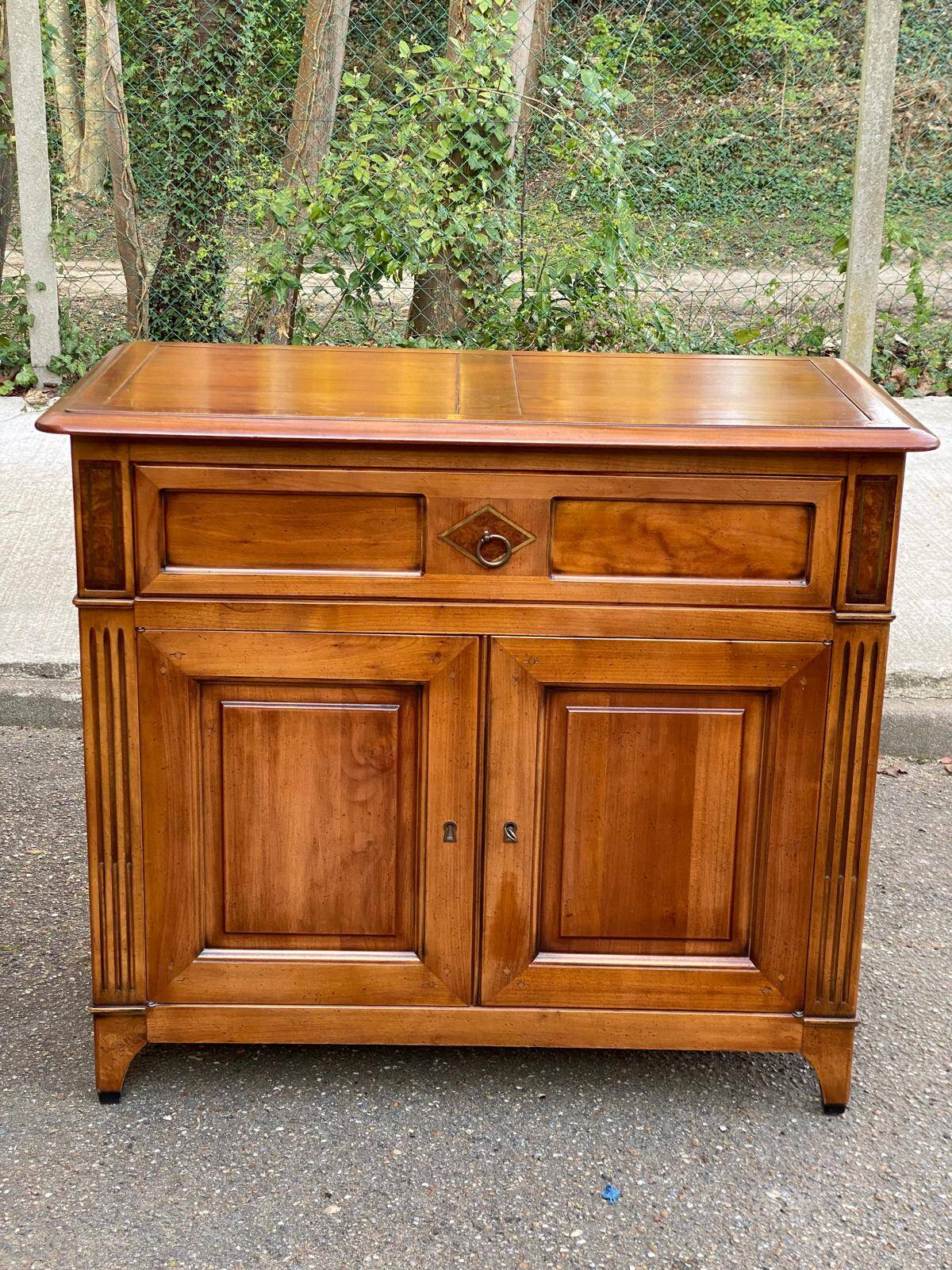 Louis XVI buffet made of solid wood from the 1950s.