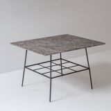Set of two marble side tables, dating from the 1960s.