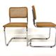 Set de 2 chaises "B32", Marcel Breuer, Italie, 1990