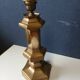 Brass lamp foot