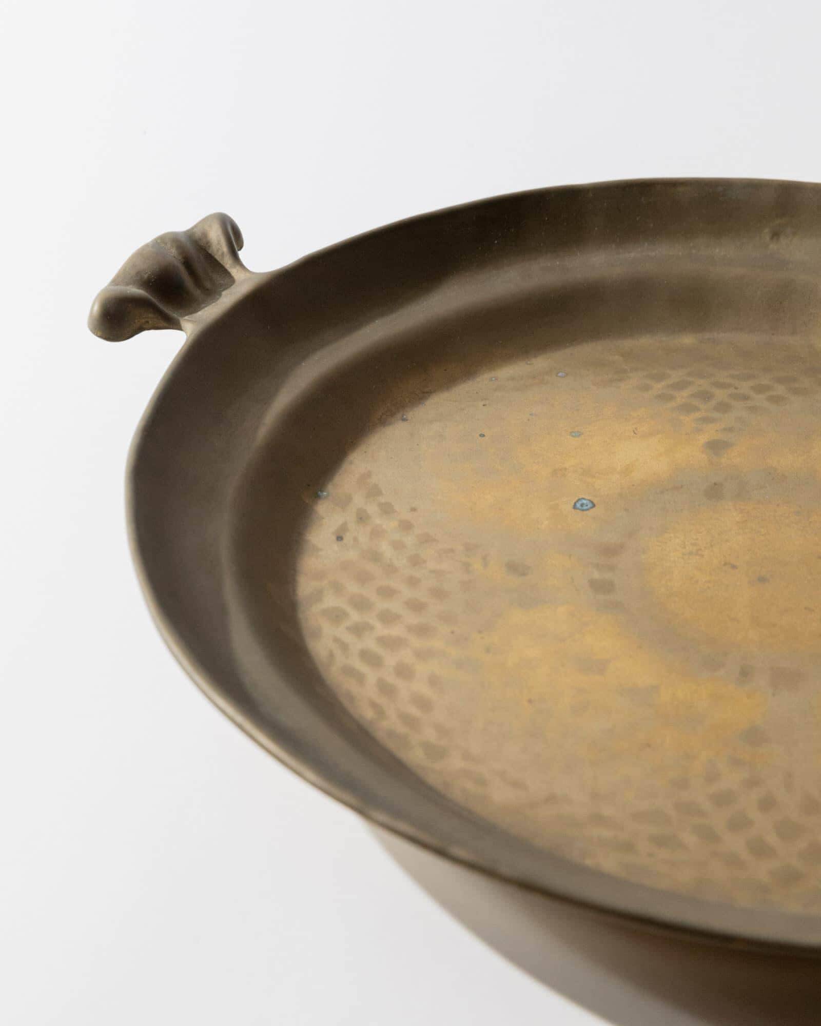 1960s vintage brass plateau by Collini (South Tyrol)