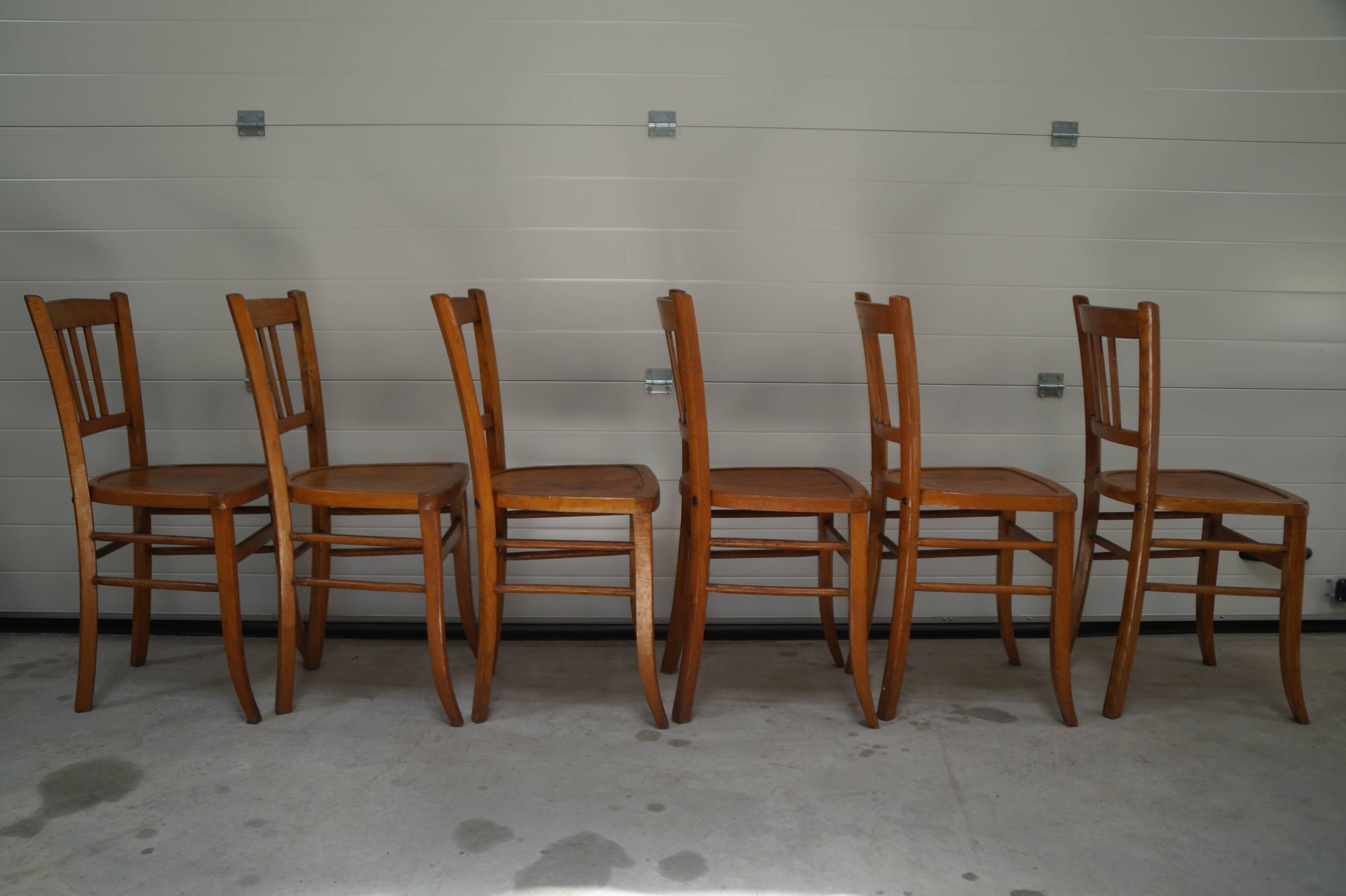 Lot de 6 chaises de bistrot Luterma