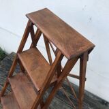 Old beech stepladder