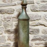 Large enamelled ceramic bottle by Michel Woop in Grimaud