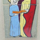 Tuiles montées Sainte Anne - Jeanne Lévêque