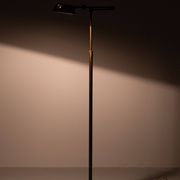 Bronze Library swing arm floor lamp Halogen Germany