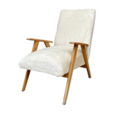 Scandinavian armchair compass feet