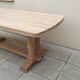 Grande table ancienne ferme monastère sablé vintage chêne massif