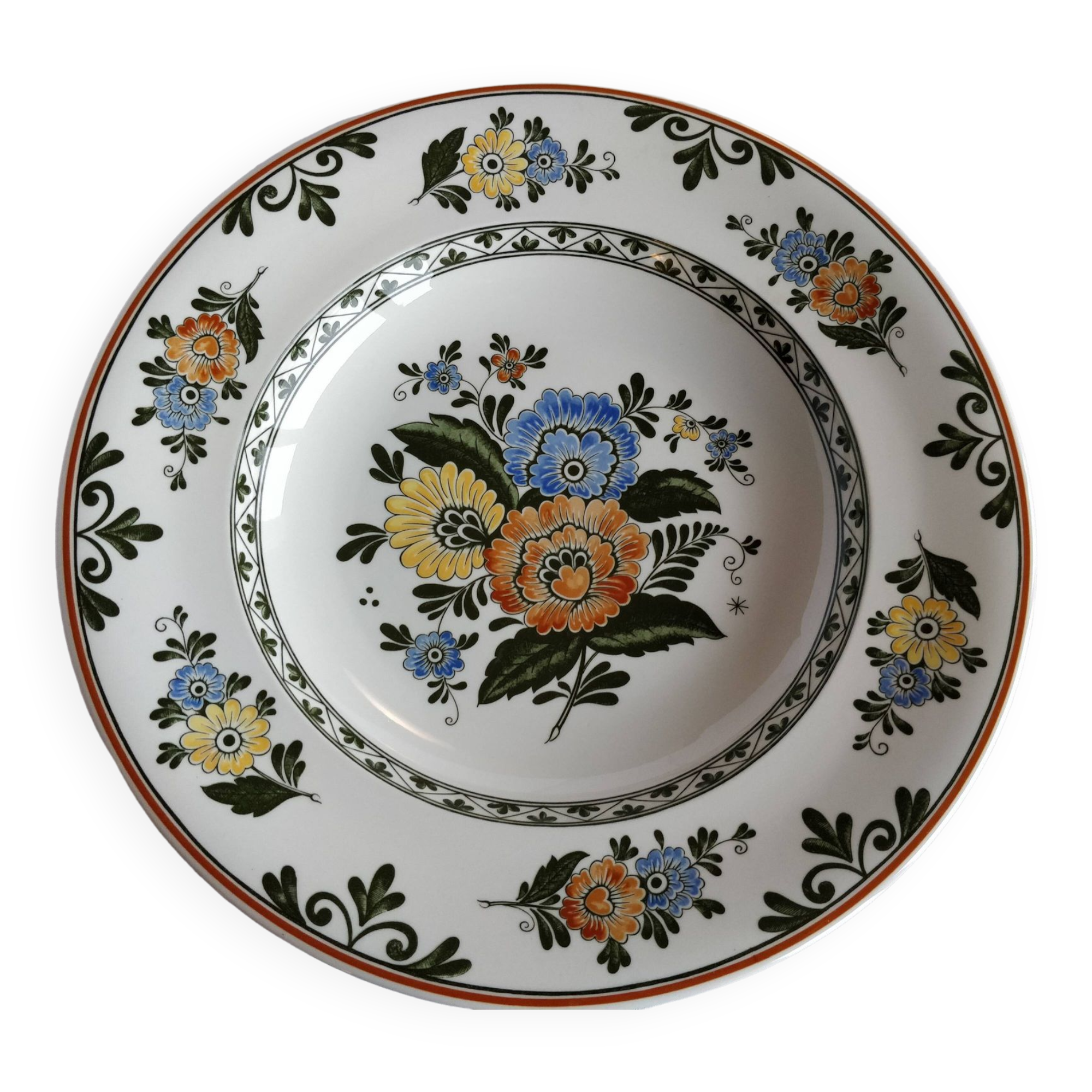 Round hollow serving dish villeroy & boch "alt amsterdam"