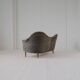 Mid-century modern canapé in sheepskin / shearling model 'Samspel' by Carl Malmsten, 1956