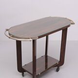 Desserte de service Art Déco en bois de Coromandel 1930