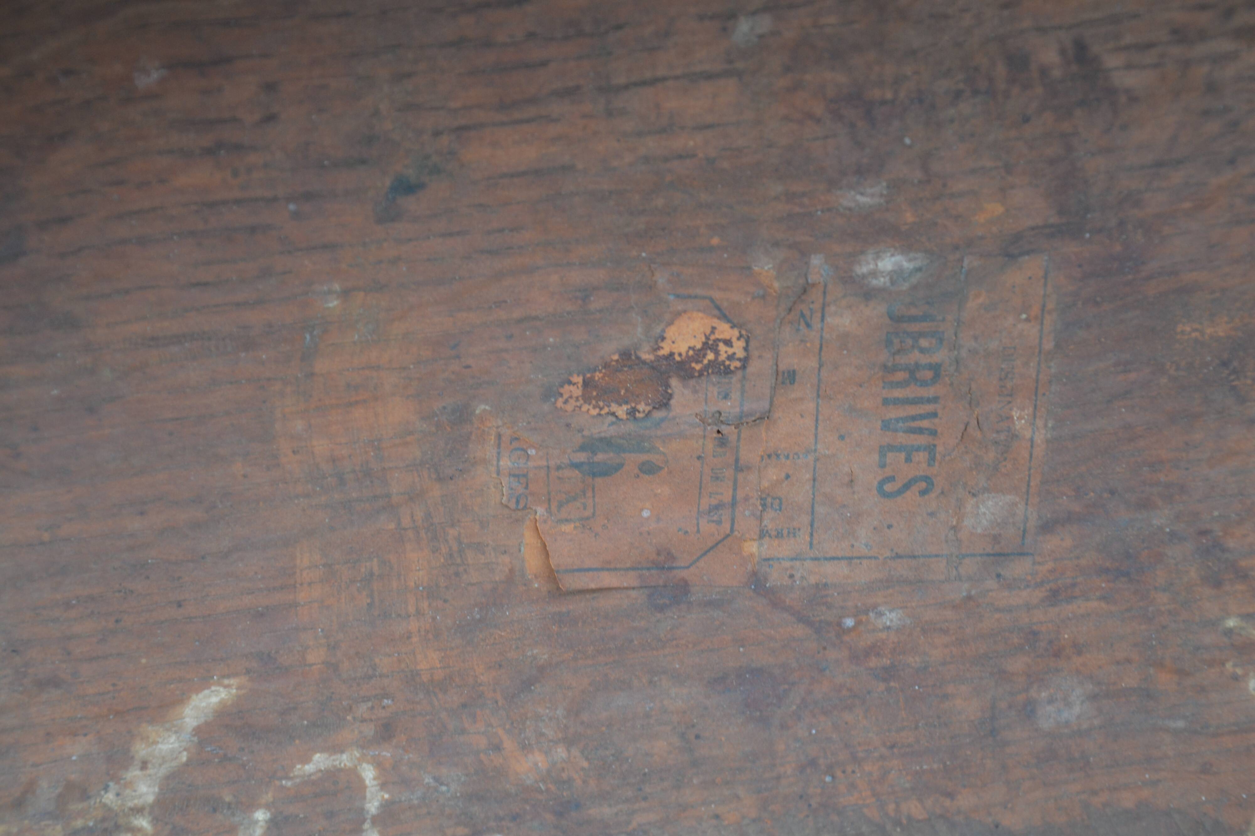 Antique farmhouse table 110/55 cm