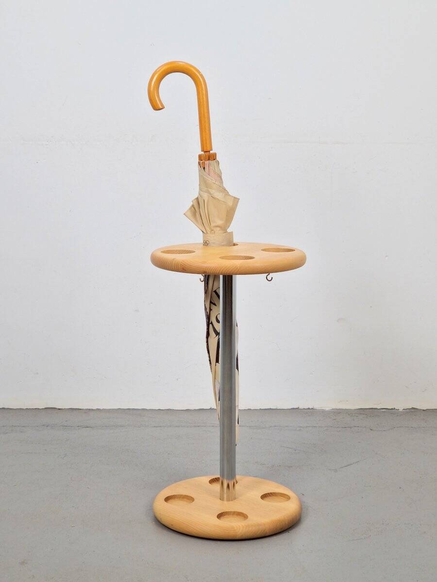 Vintage Pine Umbrella Stand from Brødrene Andersen Møbelsnedkeri, Denmark, 1970s