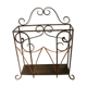 Painted iron Art Deco umbrella holder, 1940/50