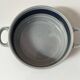 Small ear bowl Boch vintage blue and grey