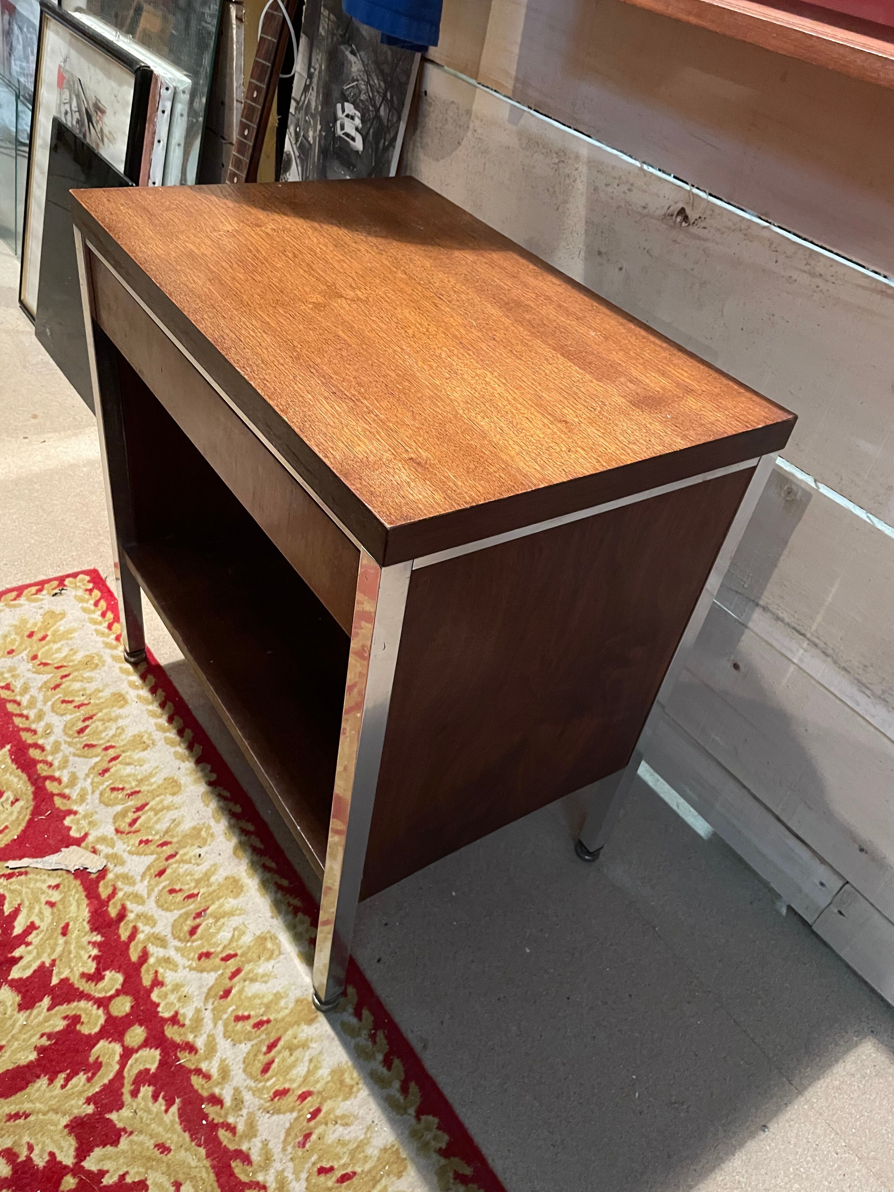 Vintage designer end table from the 60s and 70s