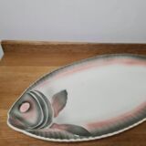 Plat barbotine poisson