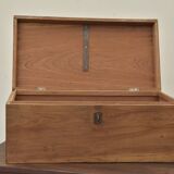 Walnut travel chest