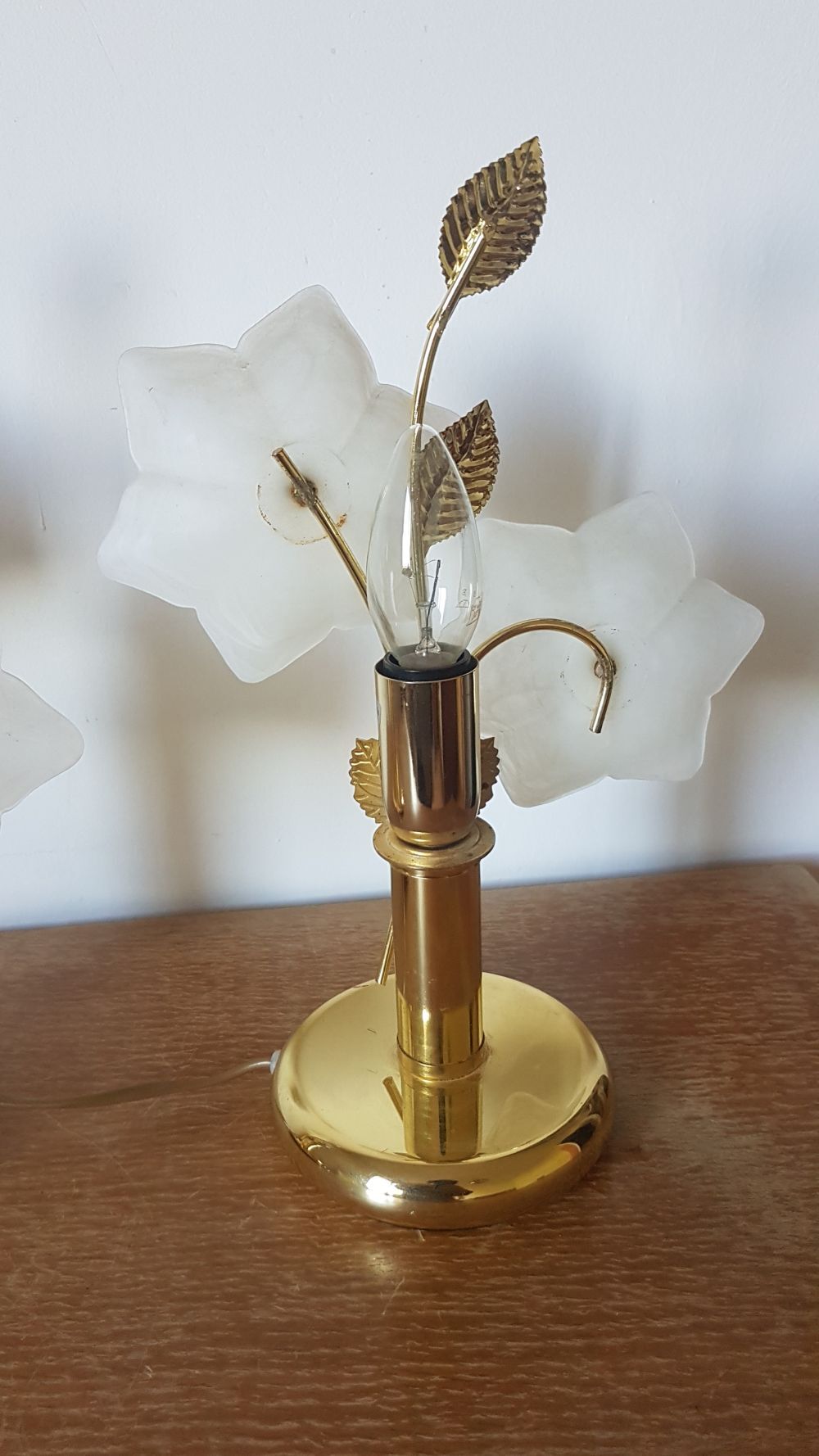 Paire de lampes de chevet des années 70